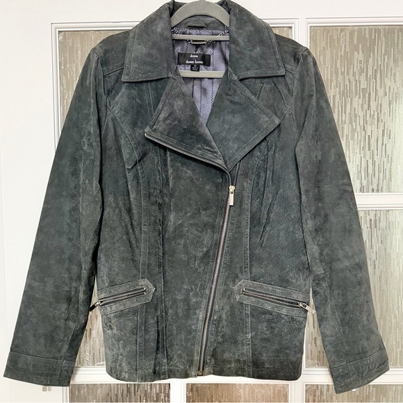 Vintage Dennis Basso Suede Leather Jacket – Women’s XS oversized - Picture 2 of 14